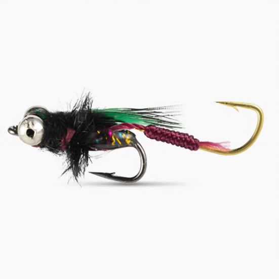 5Pcs Fly Fishing Lure with Sharp Hook Realistic Floating Hand Tied Feather Bionic Fly Fishing Bait Freshwater Saltwater Bass Trout Fishing Accessories