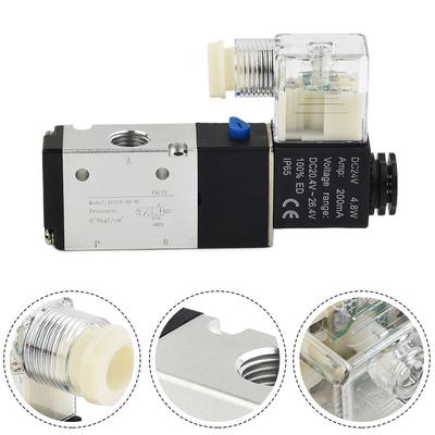 0.15-0.8MPa Solenoid Valve Pneumatic 1/4inch 2 Position