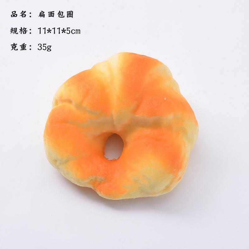 Pane Artificiale Sollievo dalla Pressione Impastare Sollievo dallo Stress giocattolo Cibo Finto Accessorio per Fotografia Modello per Vetrine e Armadietti fidget toy regali