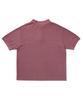 MINIMALPROJECT Minimal Pigment Short Sleeve Collared T-Shirt Mkt104 [Indie Pink]