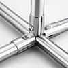 6 Sets Of T Clamps,Stainless Steel, Silver, Pipe Clamps, 1" OD, 25MM