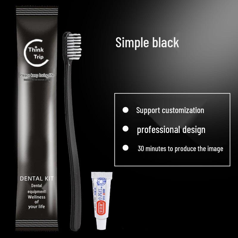 "Special Hotel Toiletries Set: Comb, Disposable Toothbrush with Toothpaste, Soft Bristles, Ideal for Homestays"
