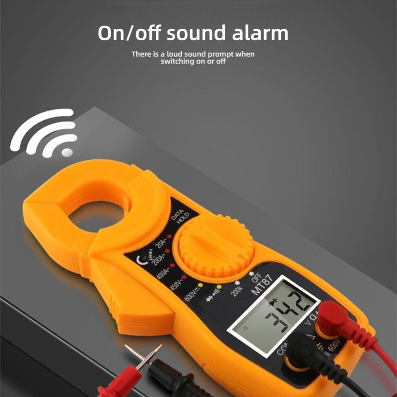 Multifunction Multimeter With NCV Technology Rotatable Dials Data Retention And Ergonomic ABS Construction 25mm Jaw Opening