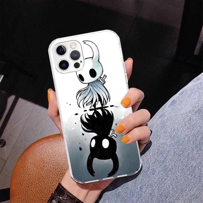 Hollow Knight Cartoon Phone Case For iPhone 17 Air 16 Pro Max 16E 15 + 14 Plus 11 12 13 Mini 7 8 SE Gift Print Cover Fundas 17 A