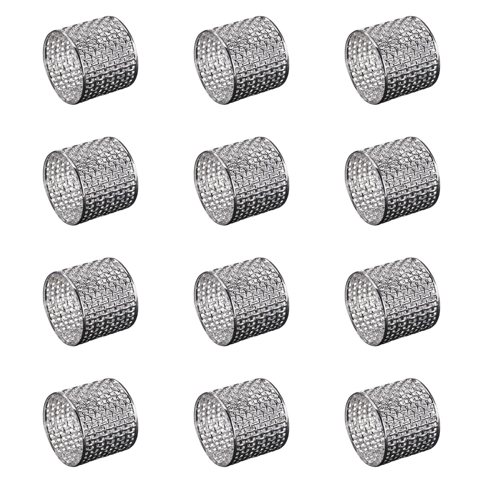 

Elegant Table Napkin Rings Tableware Hotel Napkin Rings Metal Napkin Rings Sturdy Metal Construction Fine Craftsmanship