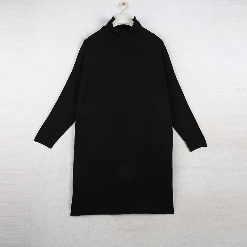 Sunshine House Lonely Spring New Arrival Export Fashion FC Home Half-High Collar Long Sleeves Sweaters Dress Women's Clothing