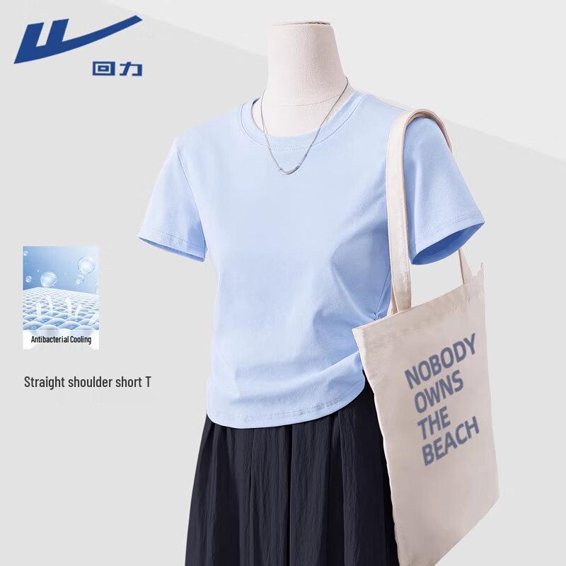 Huili Women s Summer Round Neck T-Shirt S