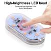 Automotive Atmosphere Lighting Foot Atmosphere Wiring Free Led Wireless Magnetic Suction Lighting