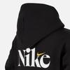 Nike Sportswear Hooded Jacket Black White Big Kids' (GS) Full Zip FV8447-010