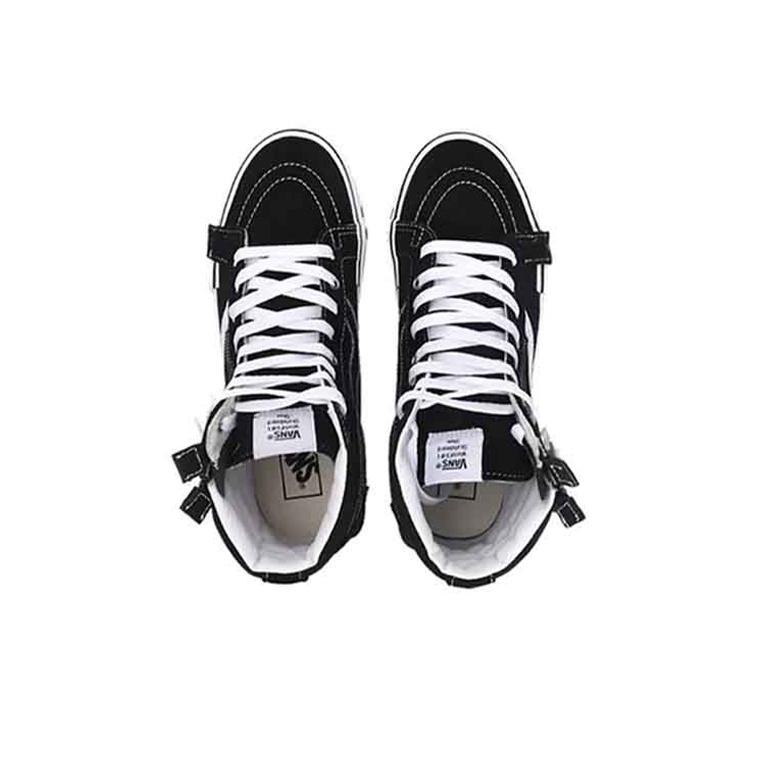 Vans Sk8 Hi Reissue Cap Deconstructed Versatile High-Top Skate Shoes Unisex Sneakers Black White VN0A3WM16BT