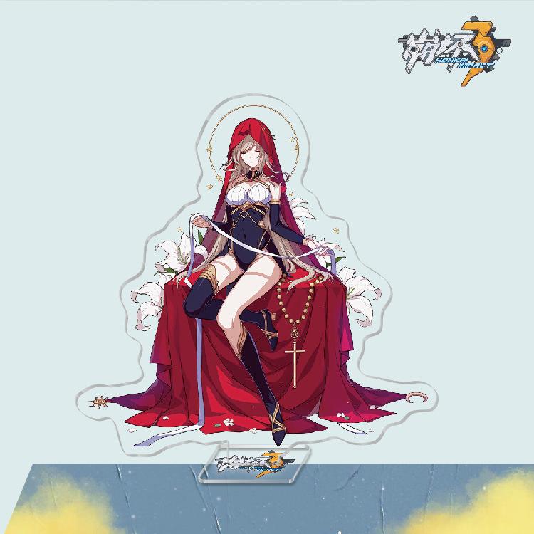 Anime Game Peripheral Acrylic Stand Wholesale Collapse Three Stand Display