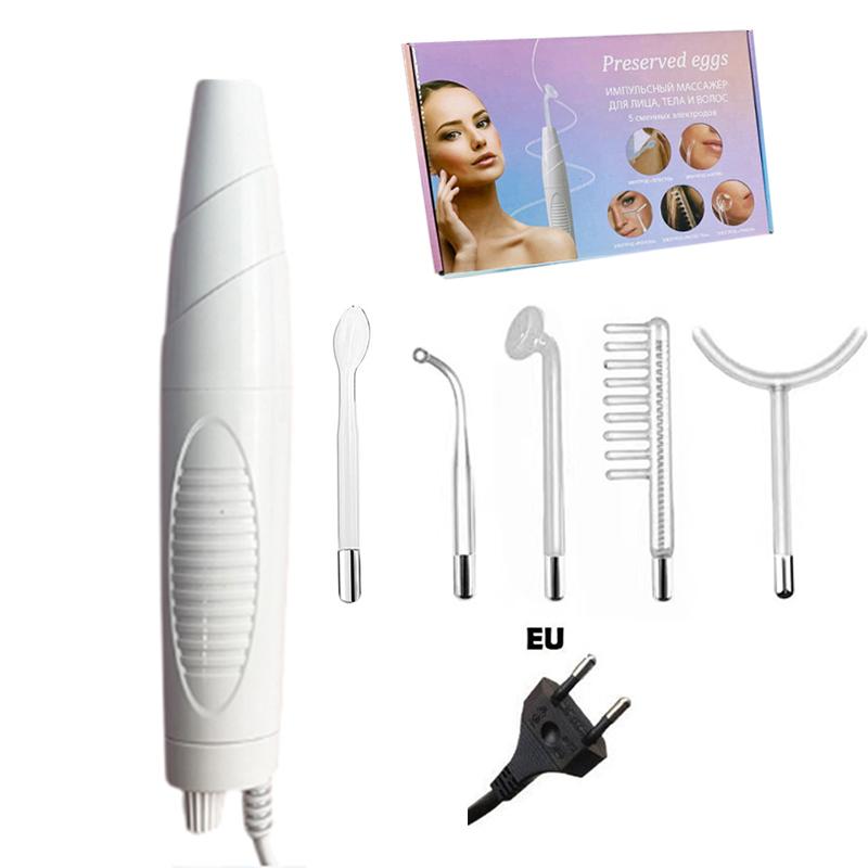 Handheld High Frequency Skin Therapy Wand Anti Aging Wrinkle Reducing Acne Treatment Skin Tightening Wrinkle Reducing