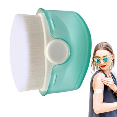 Sunscreen Applicator for Kids Suntan Lotion Applicator with Soft Bristles Quick-Drying Foundation Makeup Brushes with Cover