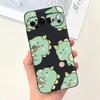 Cartoon Black Cat Cool Style Phone Case For Google Pixel 9 9Pro 7 6 6a 6Pro Coque Fundas Ultra Soft Silicone TPU Bumper Cover