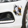 Car Styling Creative Funny Animal Angry Eagle Cartoon Adhesive PVC Waterproof Car Body Sticker Pattern Vinyl