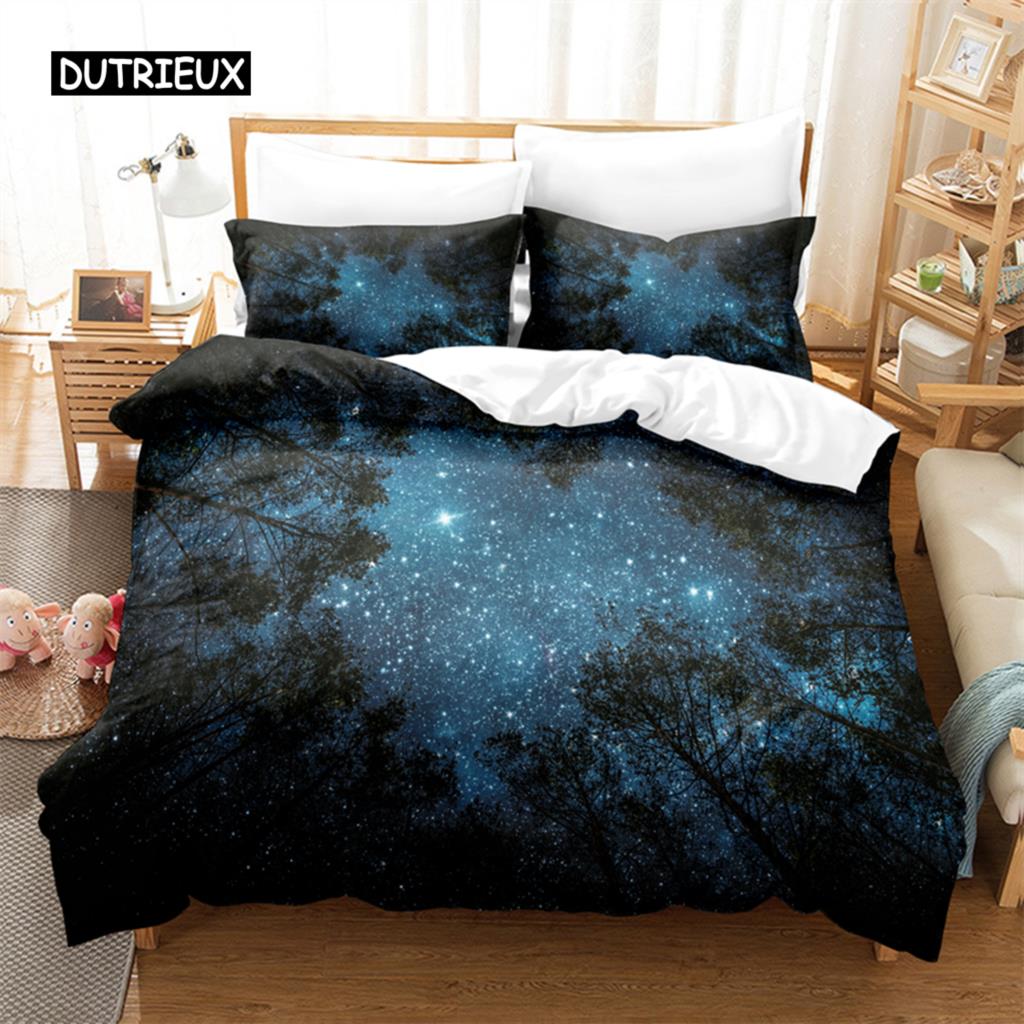 Dense Forest Bedding Set Duvet Cover Set 3d Bedding Digital Printing Bed Linen Queen Size Bedding Set Fashion Design