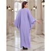 Übergröße Boho Kaftan Kleid, Damen Übergröße Maxi Cover Up Kleid