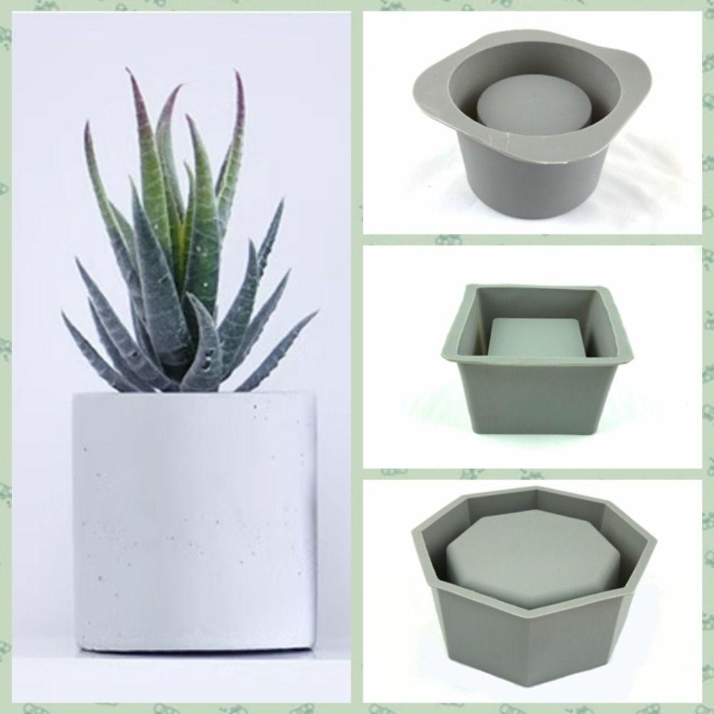 Odorless Clay Mold Reusable Silicone Mould Convenient Vase Mold Gypsum