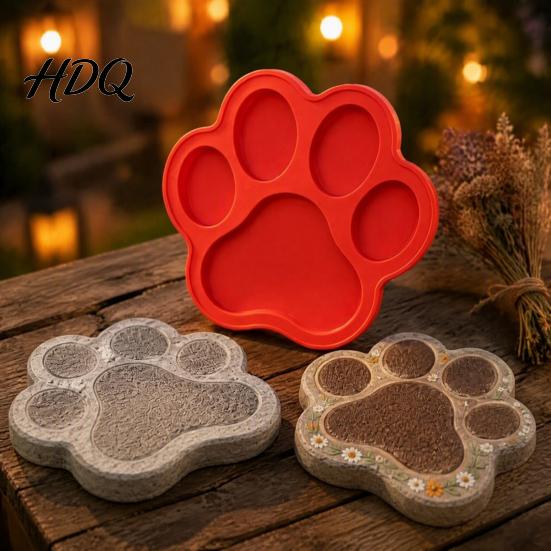 Yard Entrance Accents Stepping Stone Silicone Mold