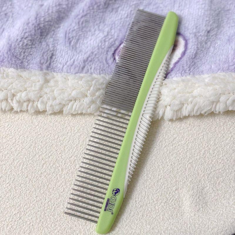 

Stainless Steel Cat Teddy Straight Comb Pet Supplies Dog Green