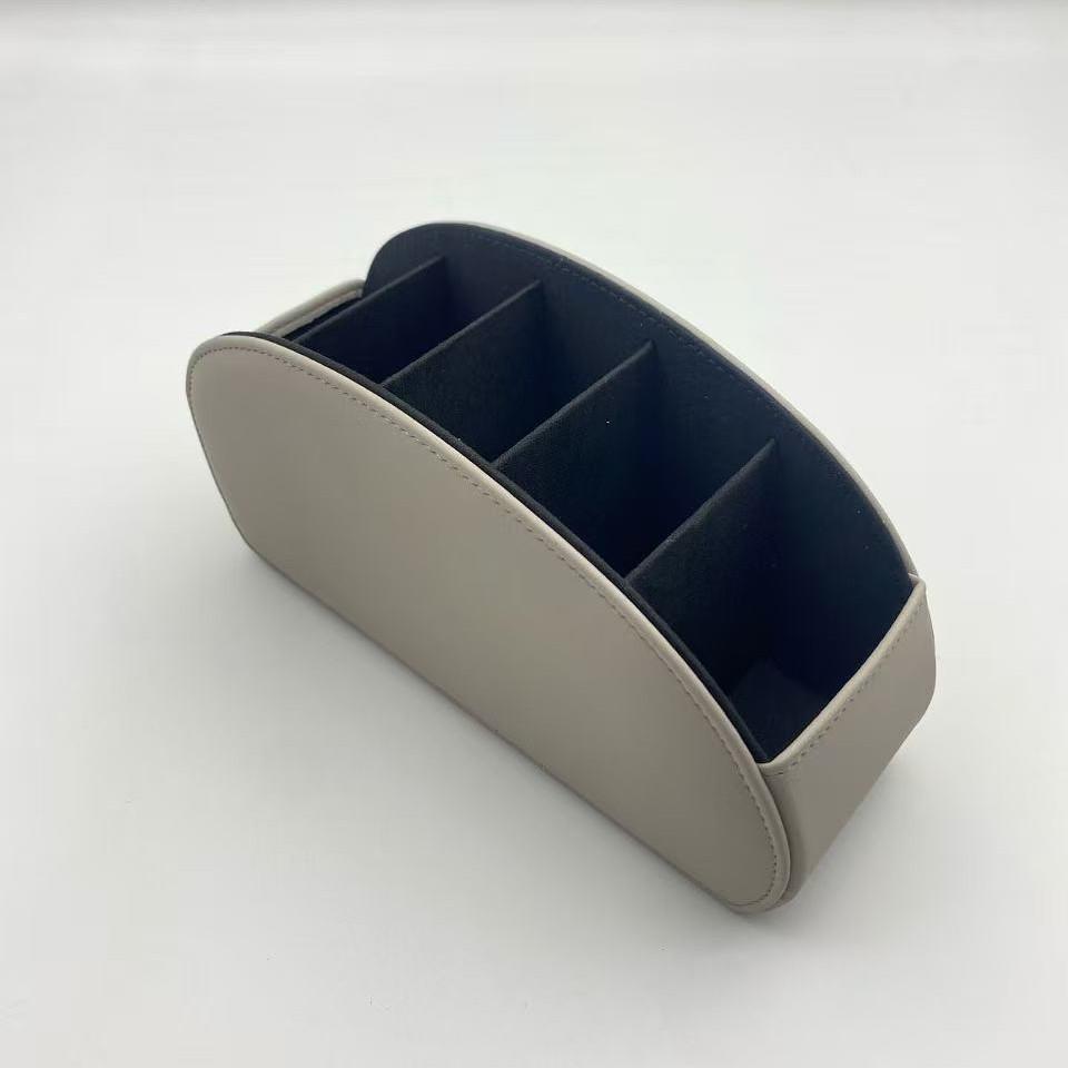 

**PU Leather Makeup and Lipstick Brush Storage Box for Home or Office** 20*7*10.5cm (OPP bag packaging)
