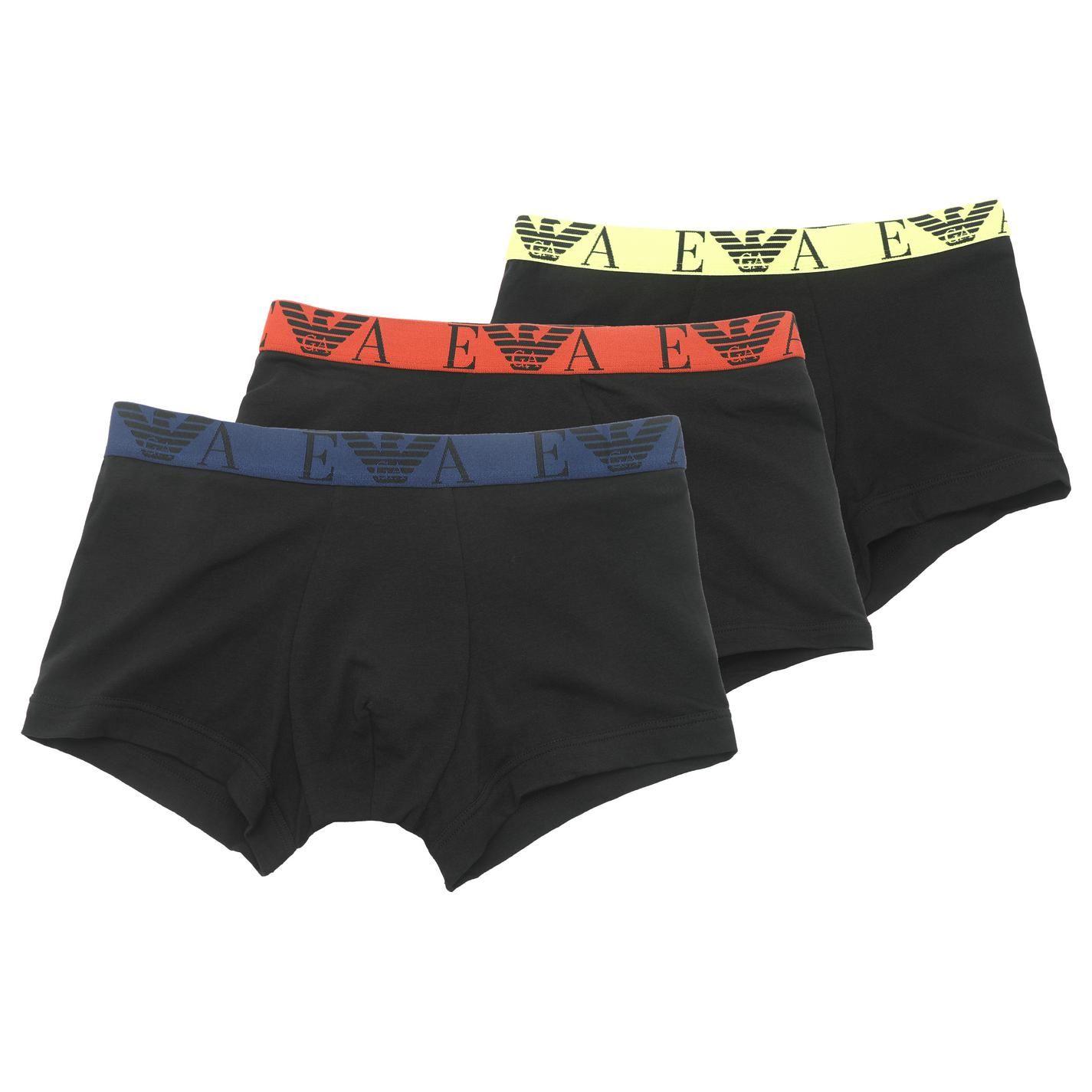 

Emporio Armani FW23 Letter Logo Printed Casual Boxer Briefs 3-Pack Men underwear 111357-3F715-73320 S