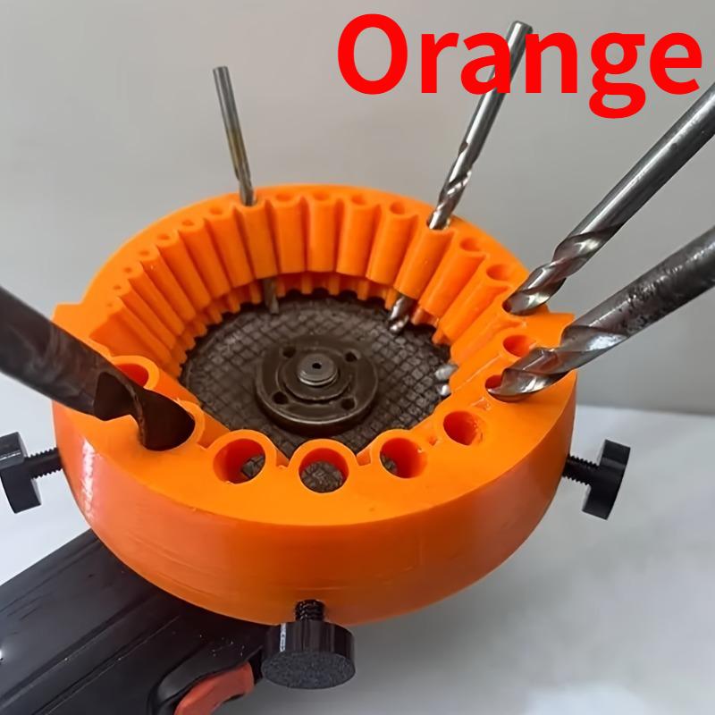 

Drill Bit Sharpener,Power Drill Bit Grinding Attachment for Grinding Drill Bits,2 to13 Mm Drill Bits for Grinding 125 Mm Grinder помаранчевий