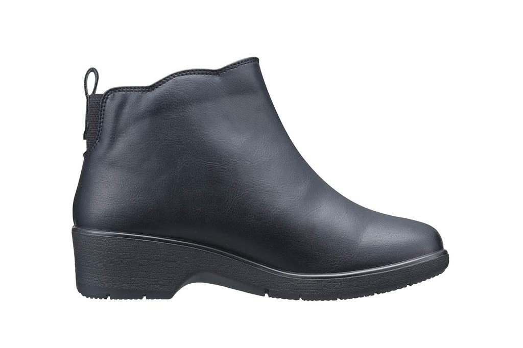 Pansy 4906 Rain Step Rain Size Black Shoes, 3E, Women's, Waterproof, 22.5cm,