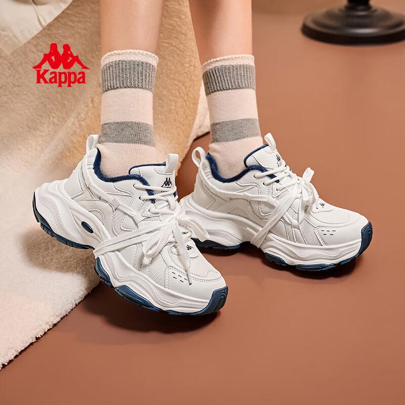 Kappa Women's Plush-Lined Dad Sneakers