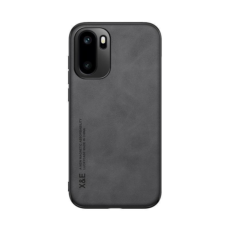 KEYSION Luxury Retro PU Leather Phone Case for OnePlus 15R Soft Silicone+PC Shockproof Phone Back Cover for OnePlus 1+ Ace 6 6T