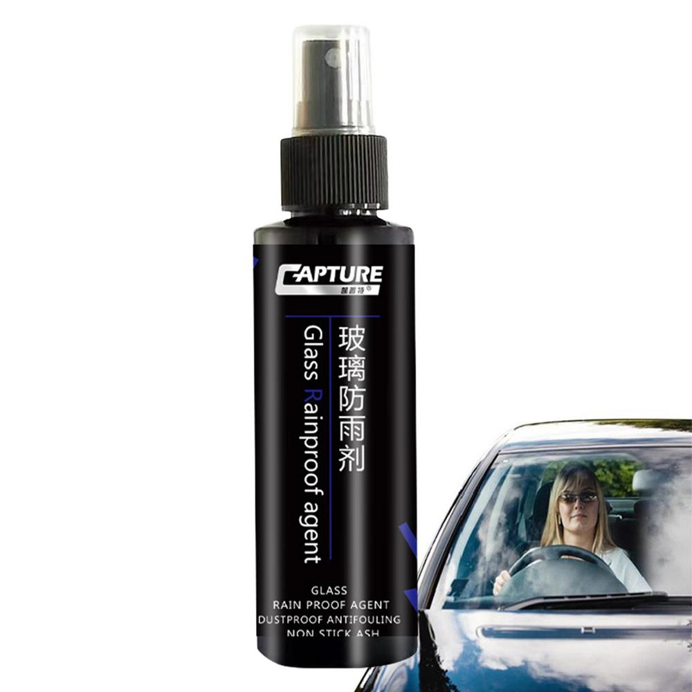 Anti-Fog Coating Agent For Car 4.06oz Car Glass Defogger Liquid Auto Windshield Cleaner Spray For Boats Water Stains