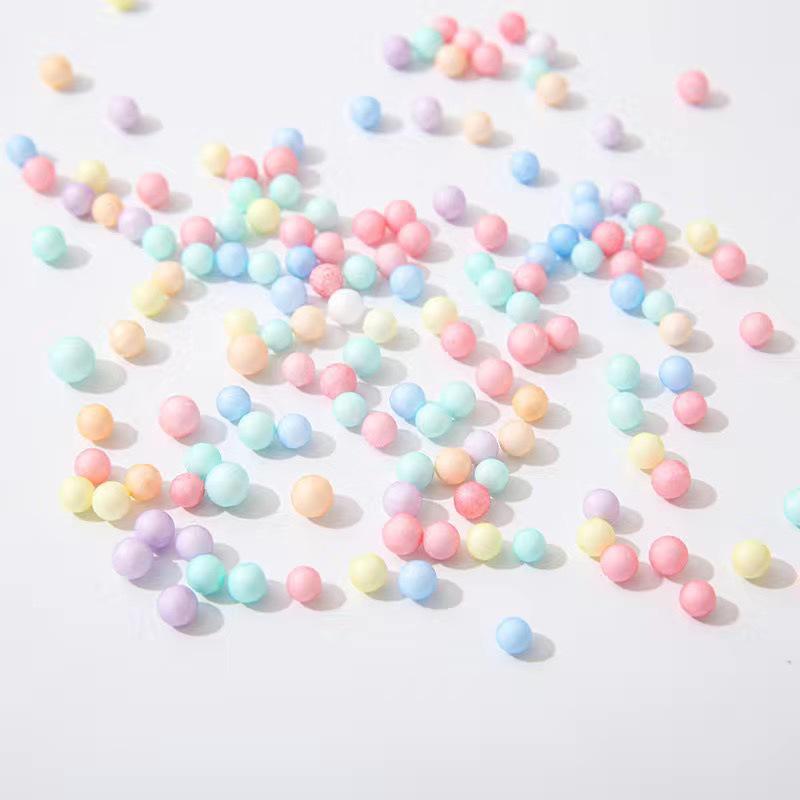 Foam Meteor Gift Box Filler: Round Particle Bobo Balls for Christmas Decoration, Alternative To Raffia