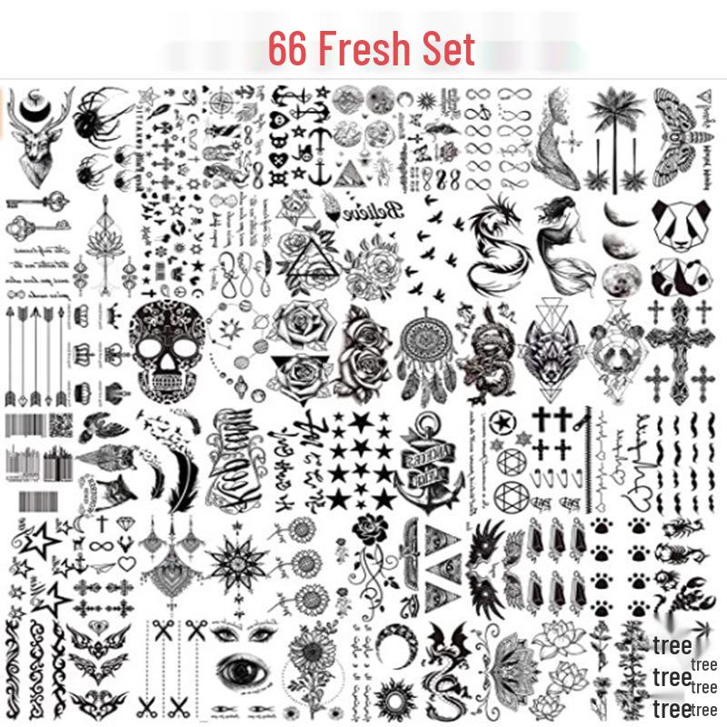 25th Anniversary Tattoo Sticker Set: Unique and Exclusive Designs