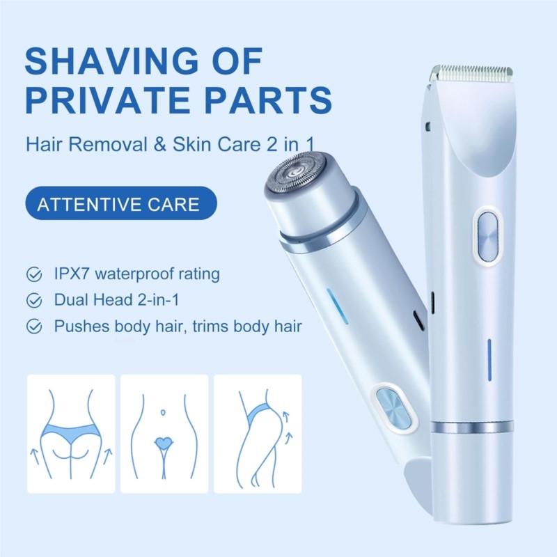 Painless Removal Hair Women Electric Shaver With Bikini Trimmer Rechargeable Lady Shaver For Legs Complexion Arms And Smooth Skin