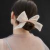 RAWFINED Transparent Bow Scrunchie