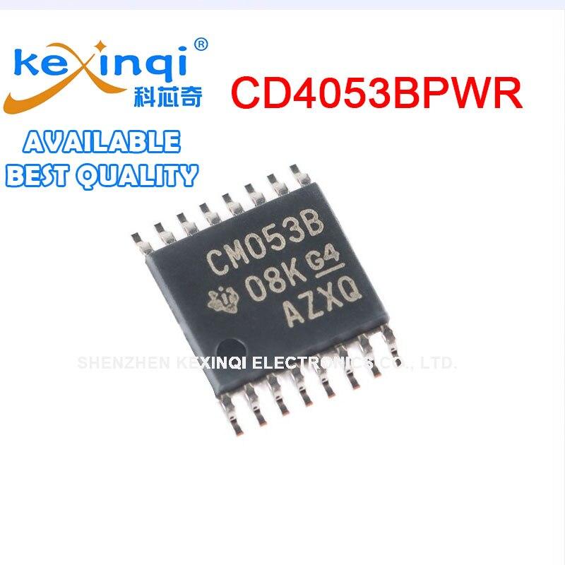 

20 шт. новый CD4053BPWR код CM053B посылка TSSOP-16 аналоговый мультиплексор электронный компонент Mn лучшее высокое качество