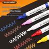 Double-Headed Washable Acrylic Marker for Kids - Opaque and Waterproof Art Pen