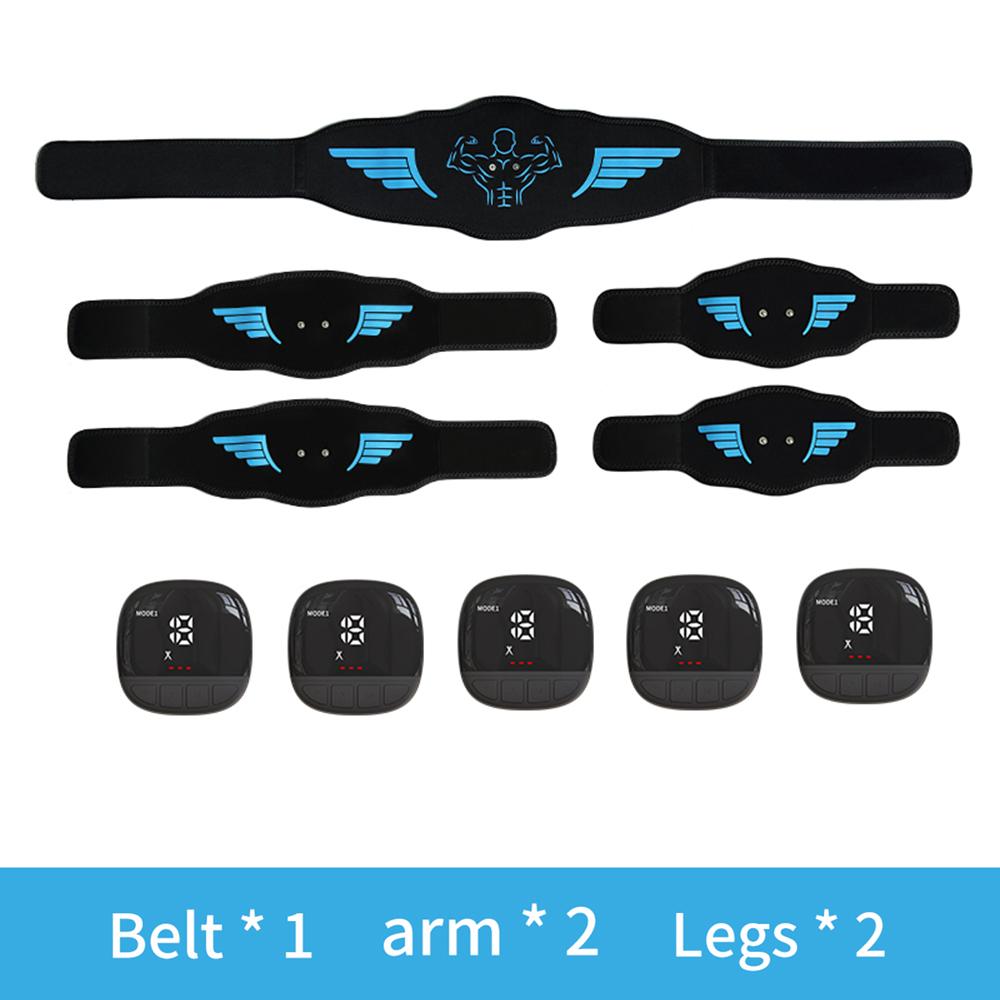 NEW ABS Stimulator Fitness Massager EMS Muscle Stimulator Toner Abdominal Training Belt Exercise Workout Equipment Machine
