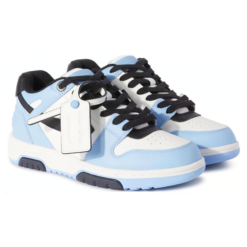 Off-White Out of Office Light Blue Black Women Sneakers OWIA259F23LEA008-4010