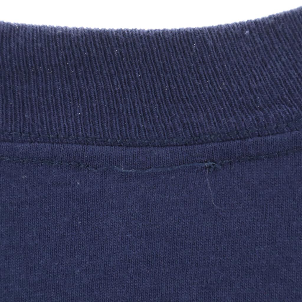 OLD 90s Short Sleeve T-shirt Navy System Single Stitch Men's Used