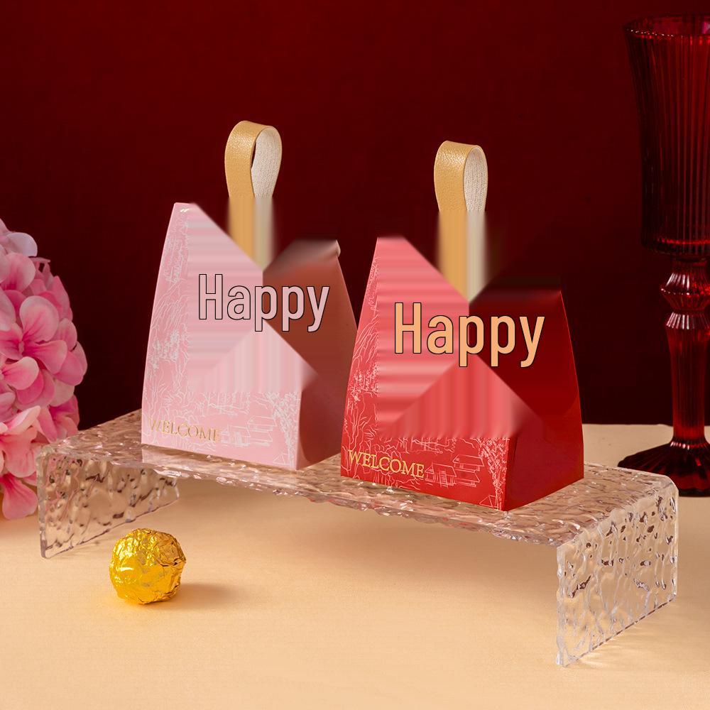 Exklusiv Kinesisk Bröllopskaramell/Gåva Handväska Låda