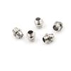 20pcs 3mm Round Chrome Metal LED Lamp Light Emitting Diode Bezel Holder