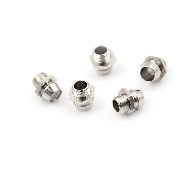 20pcs 3mm Round Chrome Metal LED Lamp Light Emitting Diode Bezel Holder