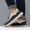Extra Large Size Men's Shoes Spring and Autumn 2025 New Retro Tooling Shoes American Outdoor Casual Leather Shoes Big Head Martin Shoes