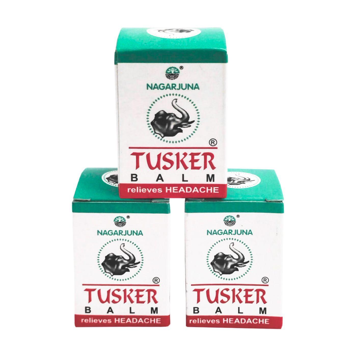 

Набор Тускер (3 х 10 г), Tusker Balm Set, Nagarjuna