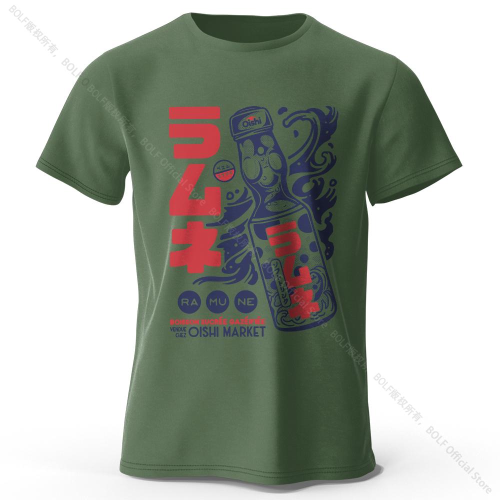 Men's Anime Character Printed 100% Cotton T-Shirt, Soft Fabric Round Neck Short Sleeve Tee, Unisex Harajuku