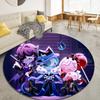 Cookie Run Kingdom Round Area Rug,Carpet Rug for Living Room Bedroom Sofa Playroom Decor,Non-slip Floor Mat20