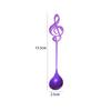 1/3/5/10pcs 304 Stainless Steel Musical Notes Coffee Spoon Stirring Cup Spoon Music Stick Ice Cream Gift Spoon