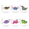 Stylish Dinosaur Hair Clip Acrylic Hairpin Hair Decoration Headpieces Hair Ornament For Parties Weddings Everyday Wear