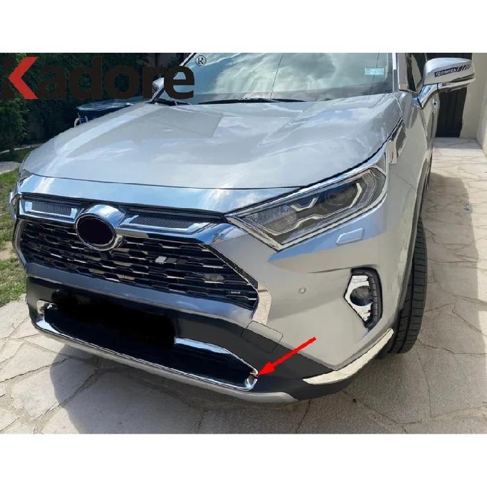 Front Bottom Bumper Grille Cover Trim For Toyota RAV4 RAV 4 -   2024 Car Head Grills Molding Strip Accessories